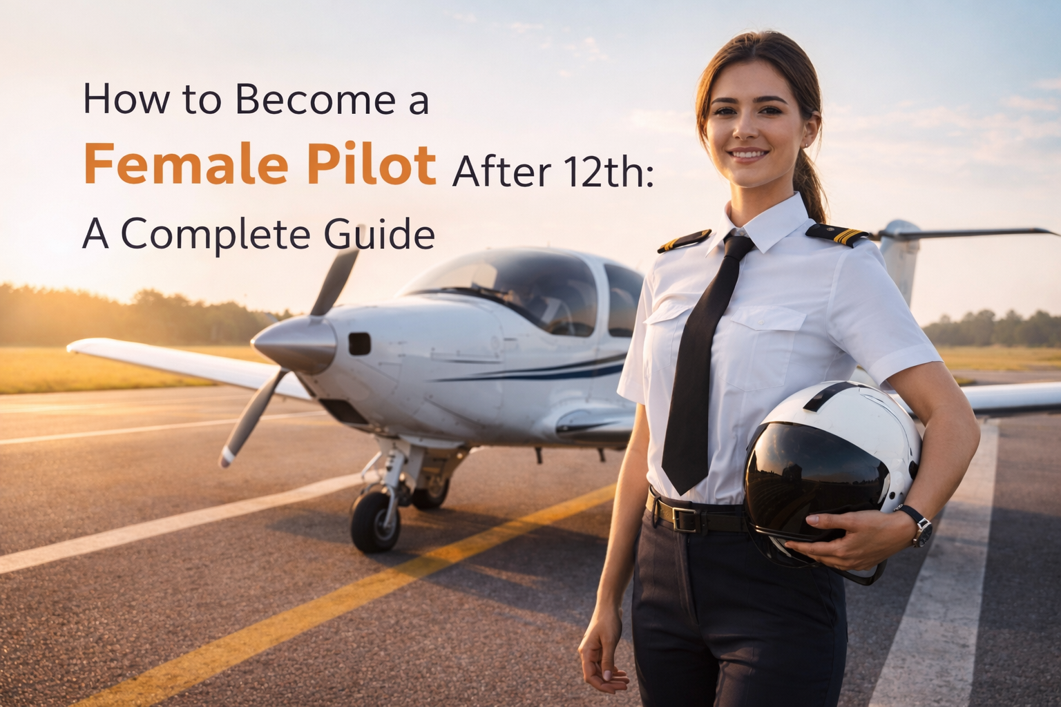 How to Become a Female Pilot After 12th: A Complete Guide